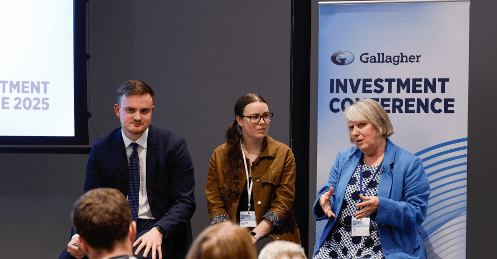Photo go LGPS Panel at conference
